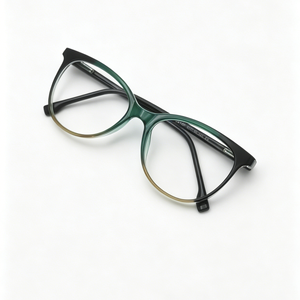 Montures de lunettes PC légères œil de chat, montures de lunettes à bordure complète dégradée, lunettes optiques tendance pour la myopie sur <span class=keywords><strong>ordonnance</strong></span> - Product Image 6