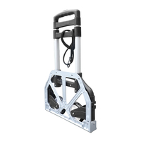 Tianyu 20cm en aluminium pliable chariot à bagages escalier escalade chariot élévateur OEM utilitaire pousser chariot chariot chariot pour stockage Shopping