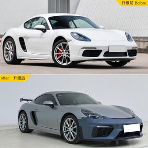 Nouveau kit carrosserie de haute qualité Plug & Play pour Cayman <span class=keywords><strong>Boxster</strong></span> 718 982 : calandre, diffuseur arrière, spoiler, pare-chocs avant - Product Image 2