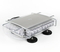 Baliza estroboscópica magnética de advertencia de vehículo de emergencia de coche al por mayor montaje de imán de techo Flash estroboscópico Mini Barra de baliza de luz