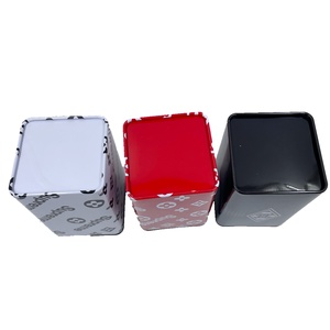 Portaplumas Rectangular Pequeño Personalizado, Cajas de Metal Reciclables con Tapa de Plástico para Regalos y Manualidades - Product Image 3