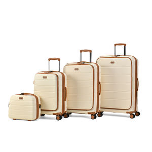 Juego de Maletas de Viaje de Diseño de Lujo Goby London, Juego de Maletas con Apertura Frontal, Impermeable, con Candado de Combinación TSA, Equipaje de Mano - Product Image 4