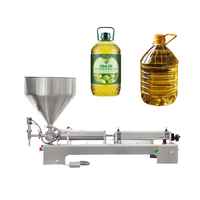 Remplisseur de piston volumétrique peinture à l'huile comestible shampooing graisse pommade crème pâte bouteille machine de remplissage
