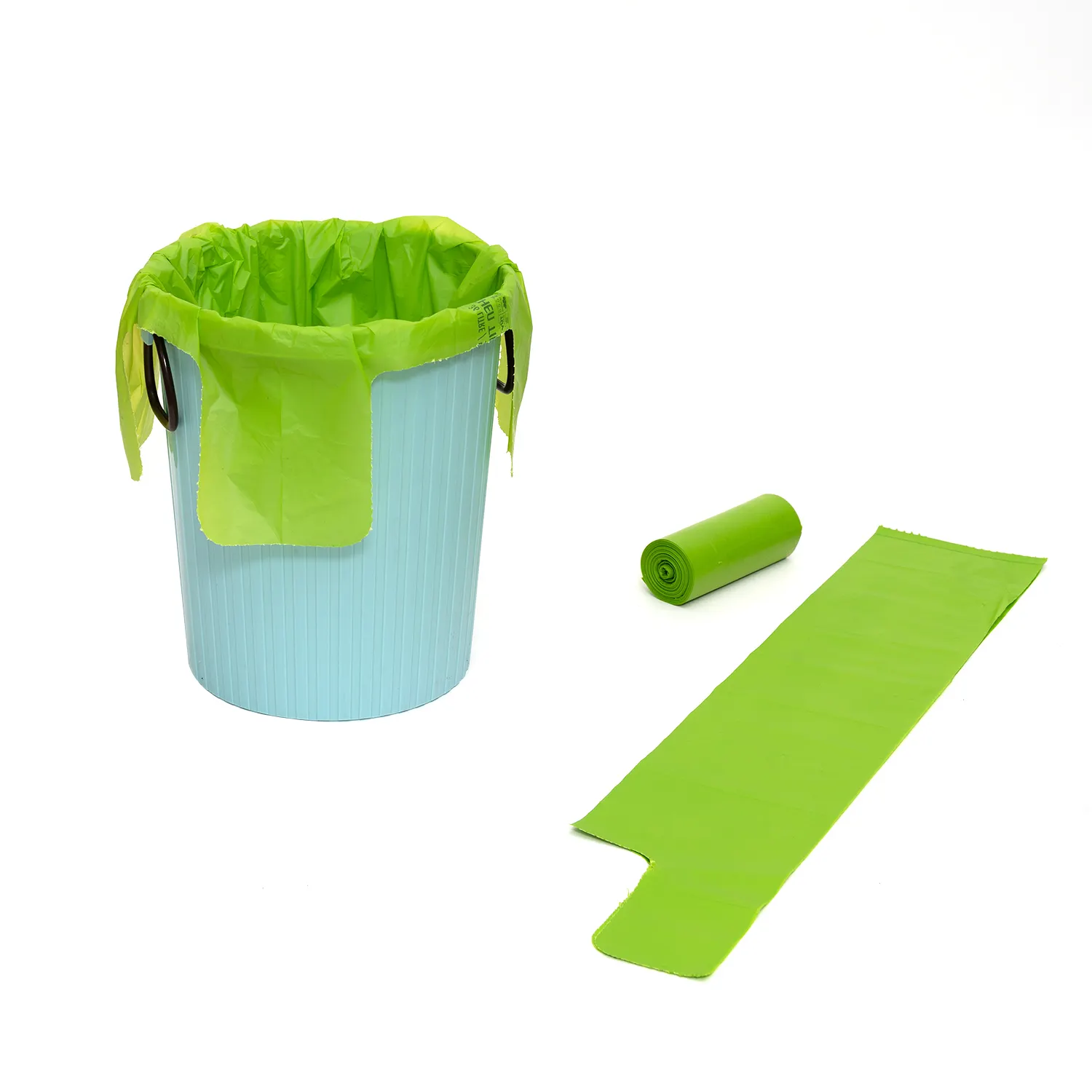 household hot sale biodegradable compostable trash bags bin bags garbage bags on roll