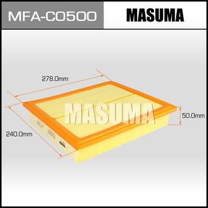 ไส้กรองเครื่องยนต์ MFA-C0500 MASUMA สำหรับกรองอากาศเข้ารถยนต์ ประสิทธิภาพสูง ใช้แทนของเดิมได้ สำหรับรถยนต์ HONGQI - Product Image 3