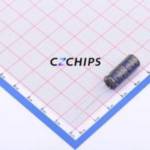 ตัวเก็บประจุแบบอิเล็กโทรไลต์อะลูมิเนียมแบบ Through-Hole รุ่น CV100MO820B ขนาด D8xL20 มม. 10uF 20% 400V 102mA-100kHz - Product Image 1