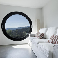 D-TOP SHENZHEN 2023 Nouvelle moulure de fenêtre ronde en aluminium de haute qualité pour maison