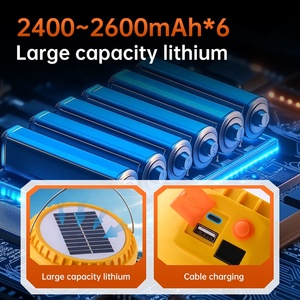 Bán buôn giá rẻ Giá sạc khẩn cấp cung cấp điện <span class=keywords><strong>LED</strong></span> ánh sáng hiển thị kỹ thuật số sạc Đèn năng lượng mặt trời cho cắm trại lều - Product Image 4