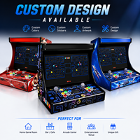 Machine de jeu d'arcade à monnayeur avec grand écran de 22 pouces, Pandora DX, double joystick, jeu de combat pour 2 joueurs