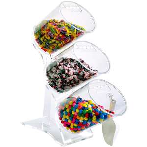 Acryl Display Rechtop Bulk Snoep Bins