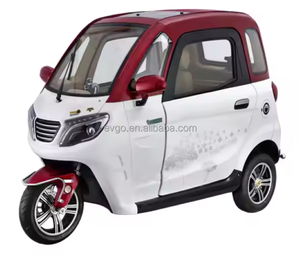 Veicolo <span class=keywords><strong>per</strong></span> Mobilità Urbana <span class=keywords><strong>per</strong></span> Anziani e <span class=keywords><strong>Disabili</strong></span>, Design con Carrozzeria Chiusa, Freni a Disco Anteriori e Posteriori, 3 Posti, Guida a Sinistra, Fari LED - Product Image 5