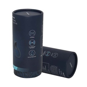 Tùy chỉnh đồng bằng màu Kraft các tông ống giấy bao bì xi lanh tròn Hộp quà tặng cho thực phẩm trà mỹ phẩm đồ ăn nhẹ sản phẩm bán lẻ - Product Image 2