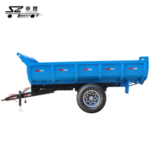 Remolques de camión <span class=keywords><strong>volquete</strong></span> en forma de U de servicio pesado directo de fábrica, camiones semi basculantes para transporte de piedra - Product Image 3
