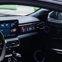 Écran d'affichage passager Foforfor pour Ford Mustang 2024-2027, écran de divertissement copilote sans fil CarPlay HD à commande tactile