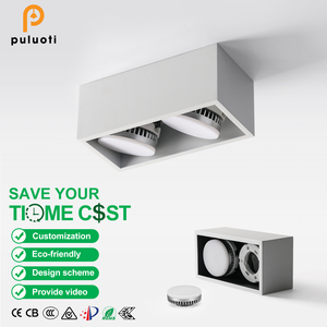 <span class=keywords><strong>Led</strong></span> Đèn Downlight gx53 Bóng đèn thay thế tự do tại chỗ dẫn đèn trần 2 đầu trong nhà chiếu sáng phòng cho phòng khách 3000k-6000K - Product Image 1