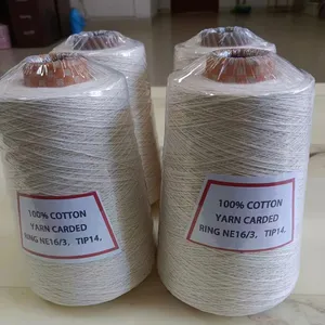 低价印度棉32s ne40/1 60s 80/1精梳100pct bci紧凑型棉袜针织灰纱