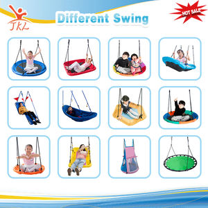 <span class=keywords><strong>Hamaca</strong></span> de algodón de macramé para niños y bebés, columpio con <span class=keywords><strong>dos</strong></span> cojines suaves, columpio colgante para patio y exterior - Product Image 6