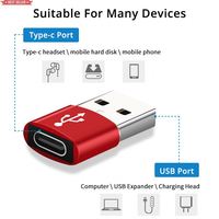 Adaptateur USB-C vers USB OTG avec sortie d'alimentation AC 40W haute vitesse USB3.0 pour téléphone portable