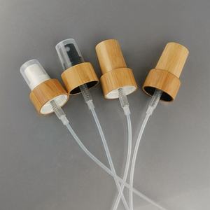 <span class=keywords><strong>Spray</strong></span> de niebla de bambú <span class=keywords><strong>24</strong></span>/410, pulverizador fino con tapa de bambú, 24mm, paquete de cosméticos - Product Image 6