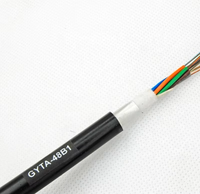 Kabel Serat Optik GYTA/GYTS Central Strength Member 2-288 Core yang Dapat Disesuaikan untuk Aplikasi Telekomunikasi/FTTx/Duct