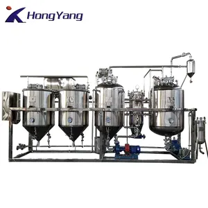 factory price mini crude palm/soybean/peanut oil refiners/vegetable oil refining equipment