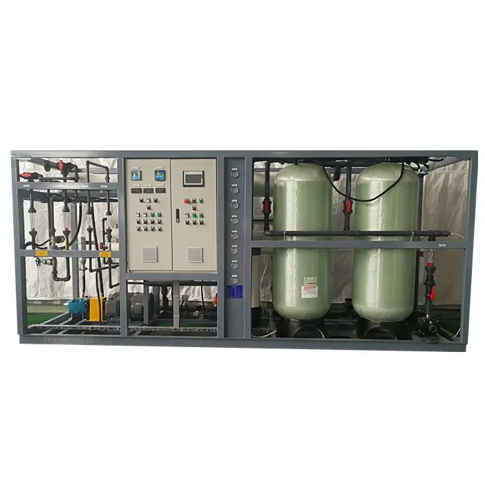 Smart Control Deep well Ro seawater desalination process machines with 150 m3 daily processing capacity