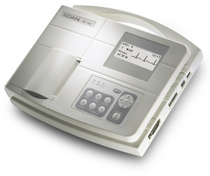 เครื่องตรวจคลื่นไฟฟ้าหัวใจสัตว์ Edan รุ่นขายดีที่สุด SE-300 และ SE-100 แบบพกพา 3 ช่องสัญญาณ สำหรับห้องผ่าตัด - Product Image 3
