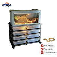 Rack pour l'élevage des reptiles