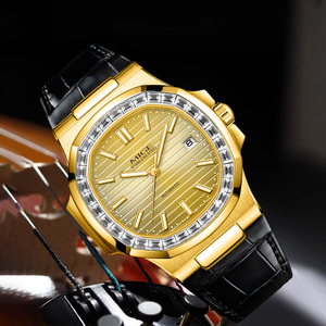 1Customized Luxury Stainless Steel Miyota <b>Automatic</b> Mechanical Water Resistant <b>Chronograph</b> Men's Watch Pointer Dial 20mm Band - Product Image 1