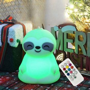 Linda Lámpara Nocturna de Silicona con Control Táctil y Cambio de Color, Lámpara de Noche LED Recargable, Lámpara de Protección Ocular con Logotipo Personalizado, Regalo - Product Image 2