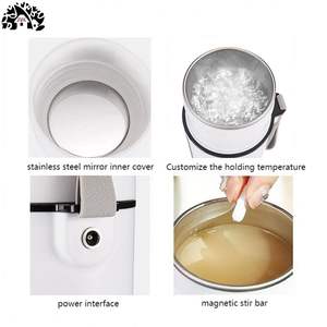 <span class=keywords><strong>Termo</strong></span> Eléctrico de Acero Inoxidable de 12-24V, 420ml, Aislamiento Térmico de 12-24h, Taza Térmica Inteligente <span class=keywords><strong>para</strong></span> Auto, <span class=keywords><strong>Calentador</strong></span> de Viaje - Product Image 3