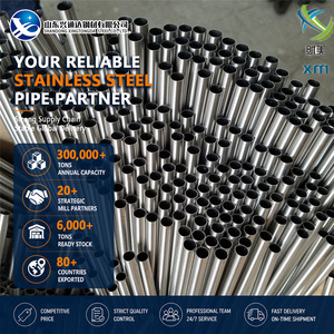 Polishing 316Ti Pickled EFW 88.9mm 3.0mm Annealing ASTM A312 Stainless Steel Pipe for Water Treatment - Product Image 1