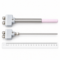 Thermocouple de type K WRNK-T12/WRN-T22, plat, en forme de T, blindé, boîte de jonction en corindon, OEM/ODM, IP65