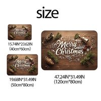 Modern Polyester Christmas Stylish Plush Living Room Carpet Non-Slip Smooth Comfortable Rug for Winter Holiday Use