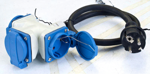 Wholesale CE,S 3 Way Germany Extensioneuropean Power Cord Multi Socket/ Cord IP44 - Product Image 3