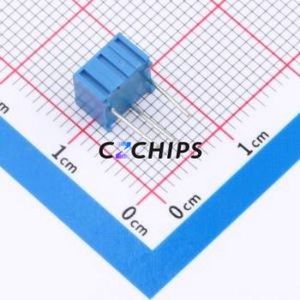 Resistencia Ajustable/Potenciómetro 3362P-500-LF, Componente de Orificio Pasante (THT)-3P, Resistencia de 7x6.8mm, 50 Ohm, 10%, 500mW, 250ppm ℃ - Product Image 2