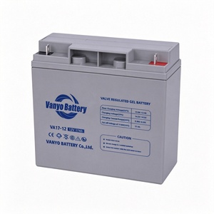 Batterie gel 12V 17Ah VRLA rechargeable au plomb-acide régulée par valve pour alimentation de secours UPS - Product Image 1