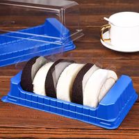 Caja para Pastel de Chocolate y Esponja Blanca de Reata Bakery, Caja para Rollo de Pastel Oreo, Caja para Postres con Envoltura de Plástico Desechable