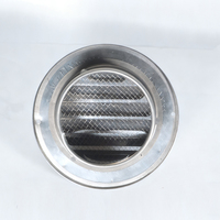 Grille d'aération et cache d'évacuation rond en acier inoxydable moderne, étanche et durable, pour sous-sol