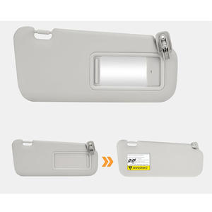 Parasol para Mazda BBM2-69-320C-75, Lado Derecho, Sin Luces, 2010-2013, Material PVC - Product Image 4