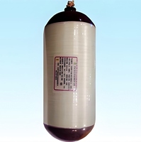 Vente en gros de cylindres composites au gaz naturel comprimé d'occasion, diamètre extérieur 406 mm, pression 200 bars, capacité 100 L, poids 70 kg