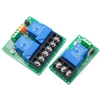 Module de relais à déclenchement haute/basse tension 124 canaux 30A avec protection standard, compatible automatisation PLC et maison intelligente 5V DC 12V DC 25VAC