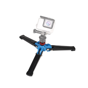 Monopode pour appareil photo numérique en alliage d'aluminium, trépied portable à 3 sections avec verrouillage par torsion et support à 3 pieds - Product Image 2