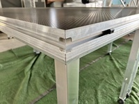 Plate-forme de scène Portable en aluminium plate-forme de scène Standard européenne pour Concert intérieur/extérieur