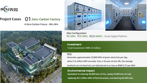 SCU Industrial Battery Outdoor 500KW 1MWh Container BESS Solar Battery <b>Energy</b> <b>Storage</b> <b>System</b> - Product Image 6