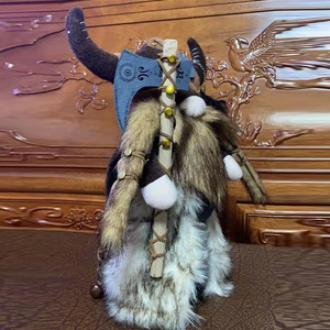 Chaude Pas Cher Viking <span class=keywords><strong>Guerrier</strong></span> Gnome Gladiateurs Décorations Viking Thème Trolls Elfes Viking <span class=keywords><strong>Guerrier</strong></span> En Peluche Gnome Poupée Ornement De Vacances - Product Image 5
