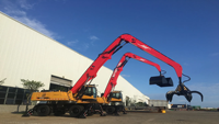 Vente directe d'usine SMHW30 Chargeur de matériaux sur roues avec structure robuste et accessoires de travail pour sites complexes