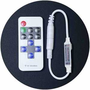 מיני dc12v 24 מפתח רצועת רצועת מוסיקה Rgb rgbw wifi אור מיוחד-תכליתי תקע אלחוטי בקר מרחוק עבור רצועה הוביל אור - Product Image 2