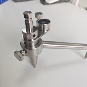 Adaptador de Nivel de Burbuja para Poste de Prisma de Acero Inoxidable Duradero con Soporte para Trípode para Topografía de Campo - Product Image 5