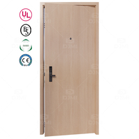 Pintu Interior Kayu Komposit Panel Desain Terbaru, Inti Kayu Solid, Satu Lembar, Sudah Terpasang